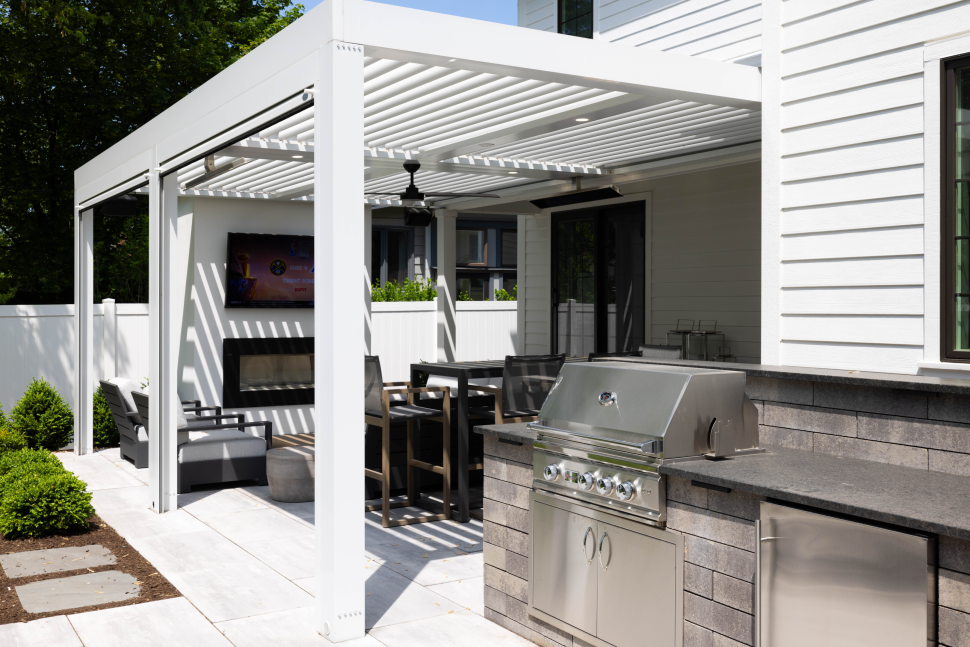 Louvered Pergolas