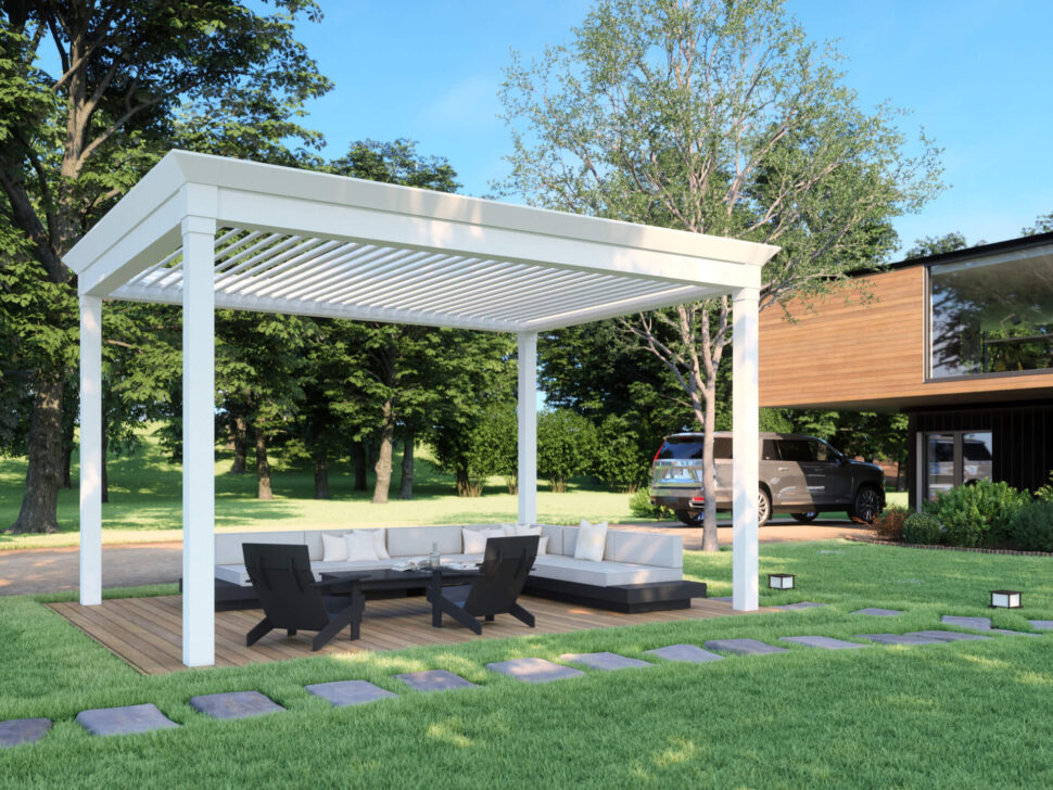 Fixed Louvered Pergolas
