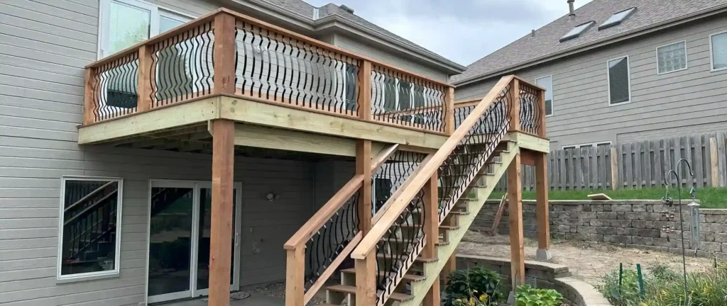 composite decking project update in omaha ne
