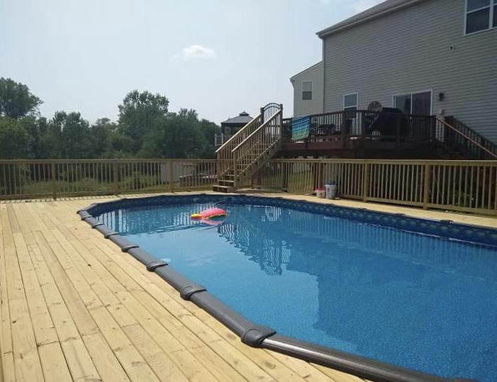 pool deck