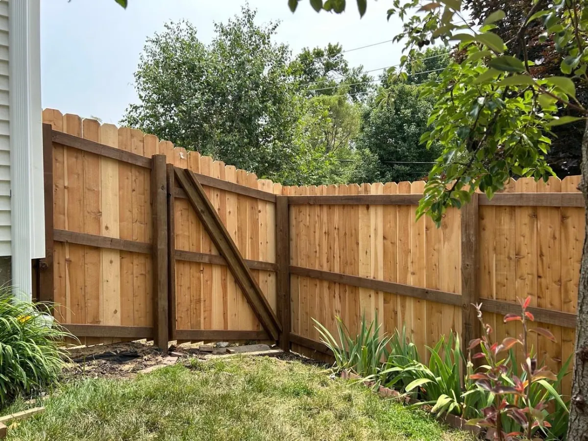 Wood Fence Installation in Omaha, NE | Wymore Deck & Fence
