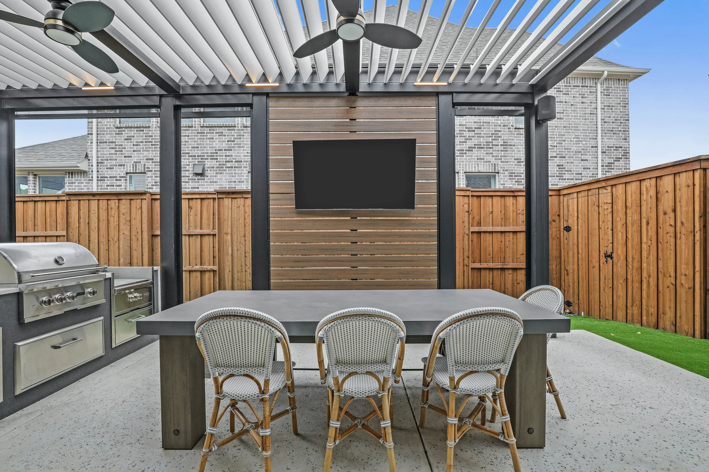 Motorized Louvered Pergolas