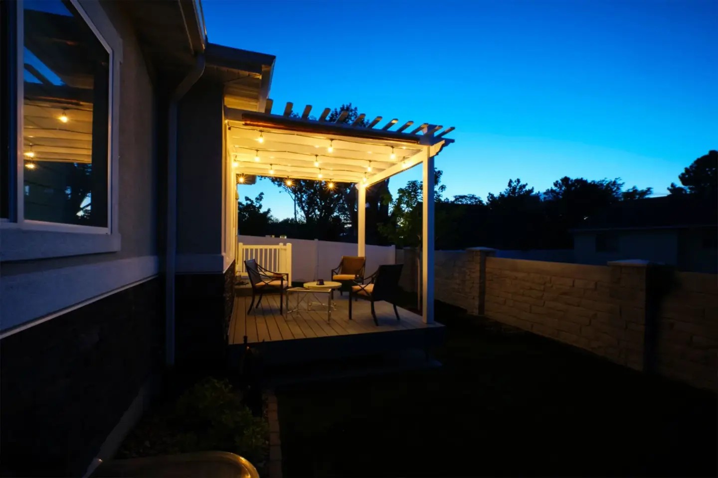 Deck Lighting in Omaha, NE | Wymore Deck & Fence