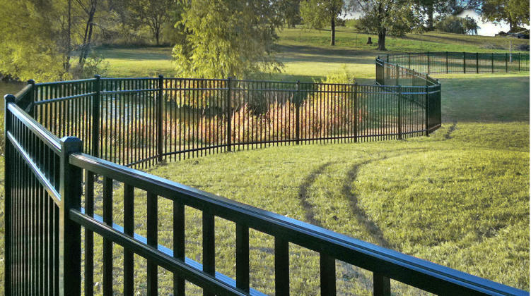 Iron Fence Installation in Omaha, NE | Wymore Deck & Fence